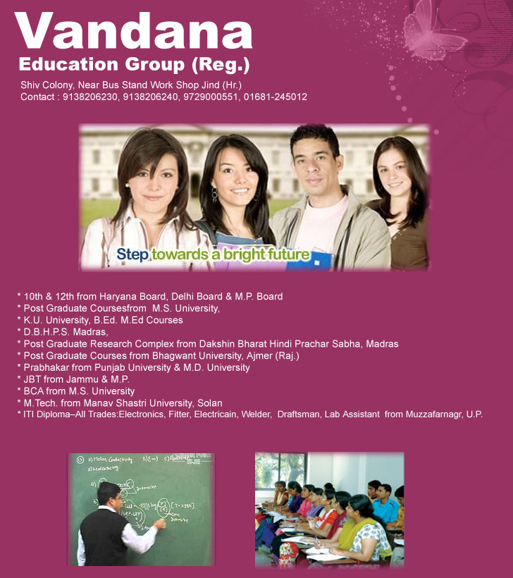 Vandana Education Group Jind