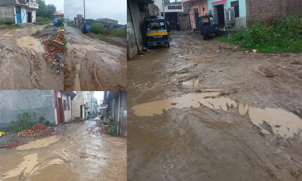 Shyam Nagar Bad Road Conditions