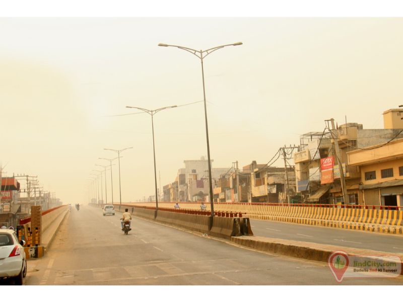 Railway Over Bridge, Jind - Jind City (Heart of Haryana)