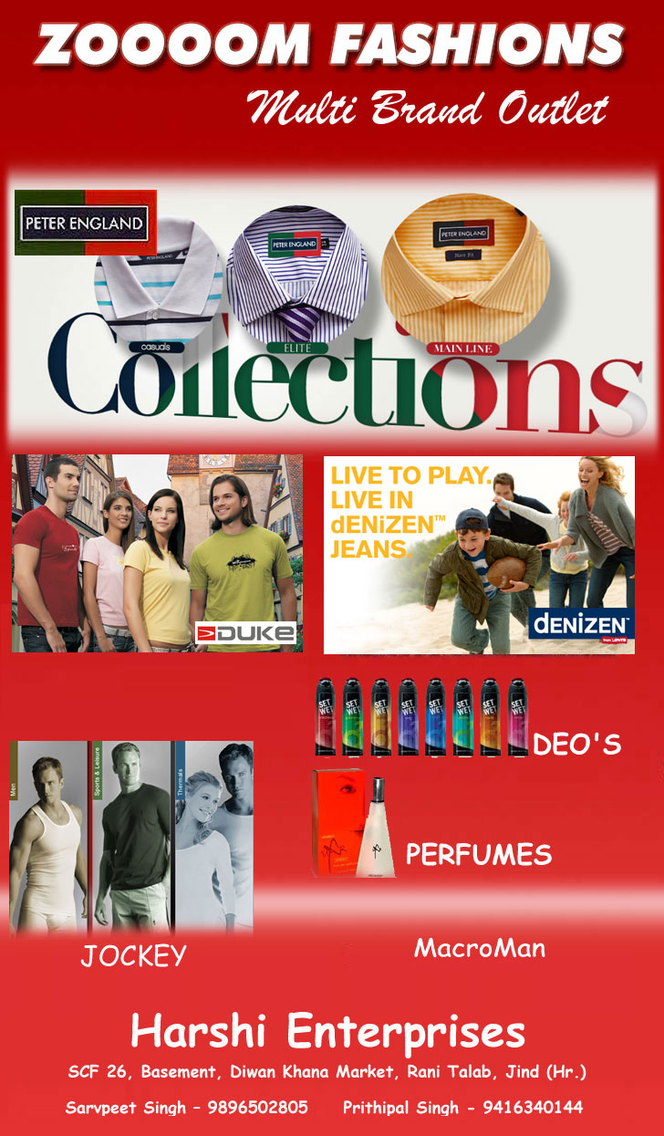 Zoooom Fashions Jind