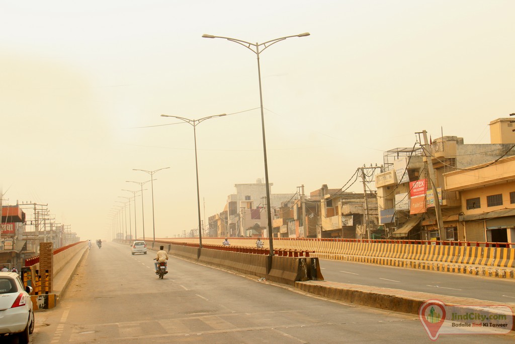 Railway Over Bridge, Patiala Chowk, Jind
