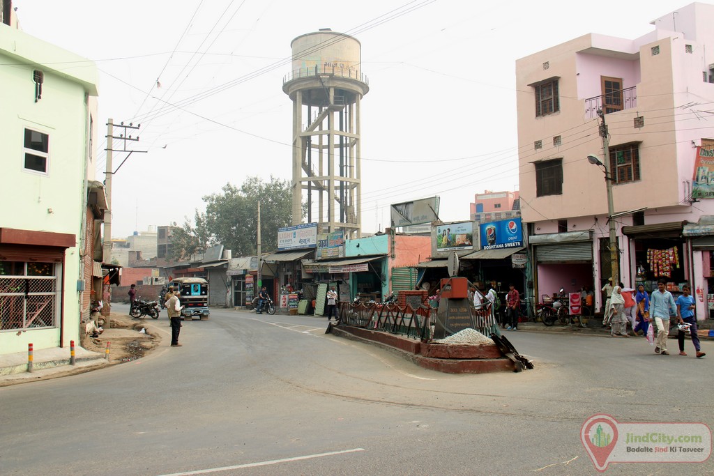 Aggarsain Chowk, Old Subzi Mandi, Jind